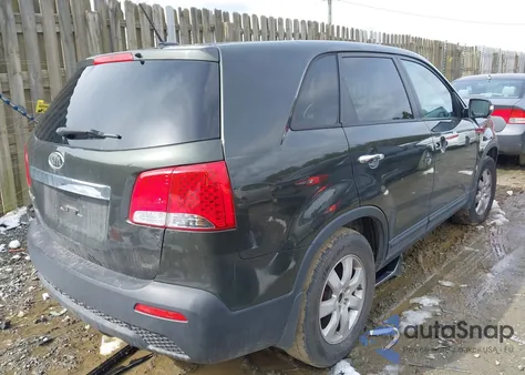 2012 Kia Sorento Lx from USA, damaged, VIN 5XYKT3A11CG307250